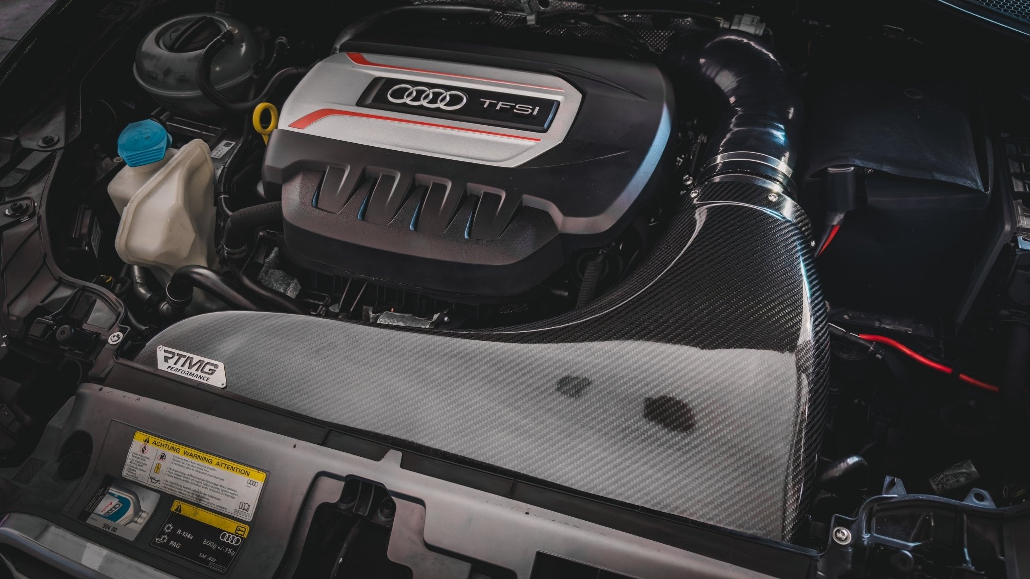 Full Carbon Direct Cold Air Intake for Audi S3 8V - 2.0 TFSI EA888 Gen 3 - RTMG Performance