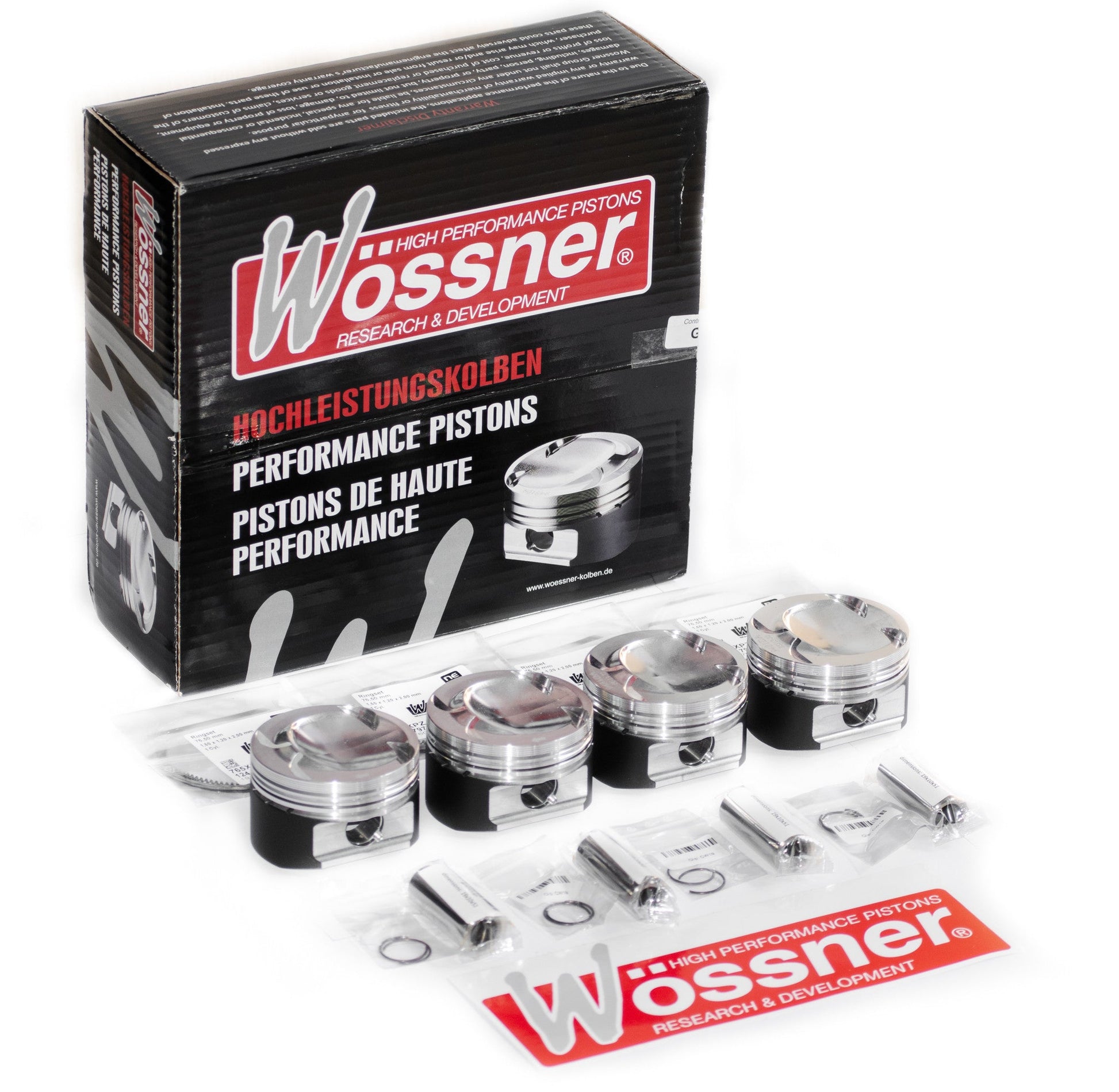 Wossner Forged Pistons for 1.4 TSI EA111 - RTMG Performance